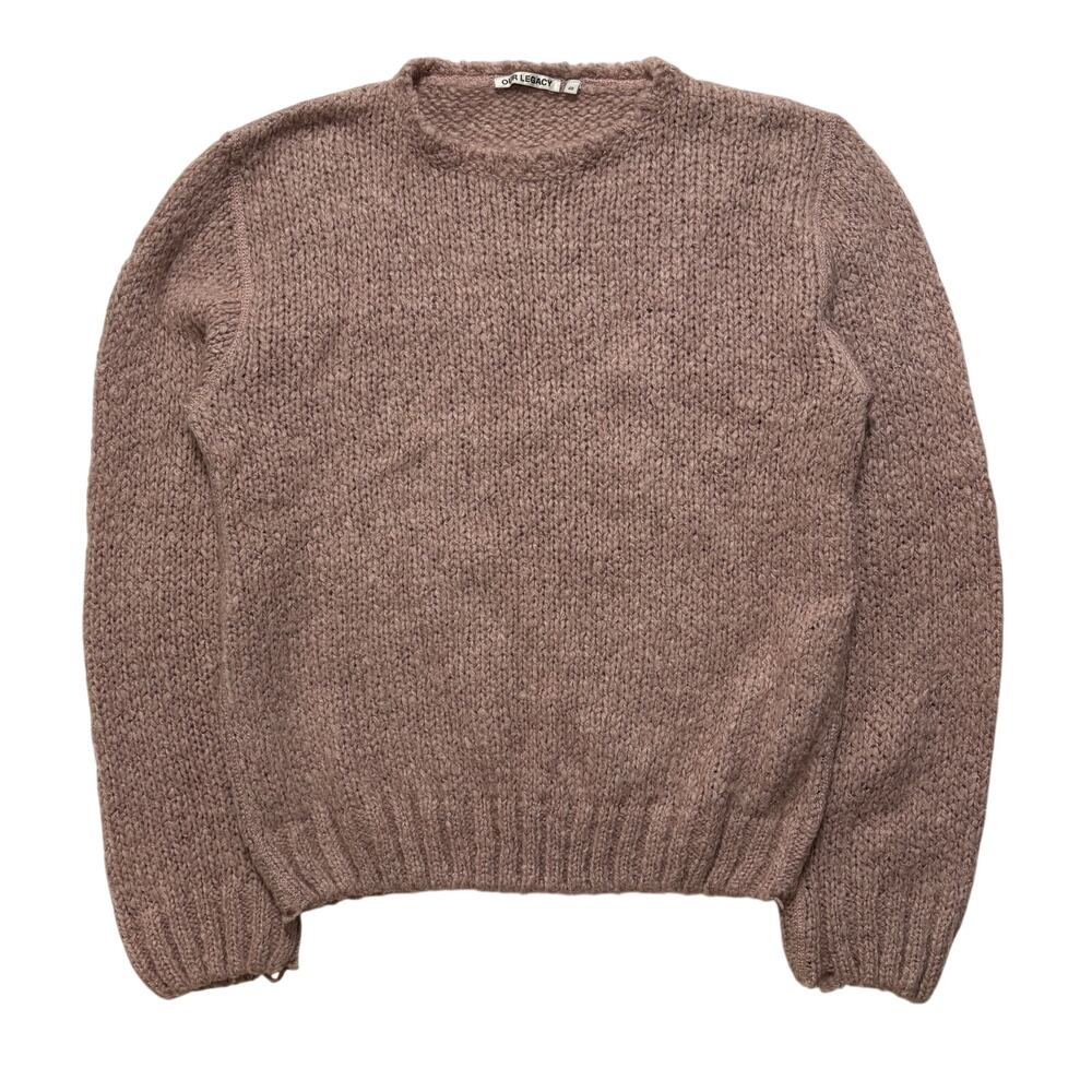 Our Legacy Home Knit Pullover Sweater M Pink